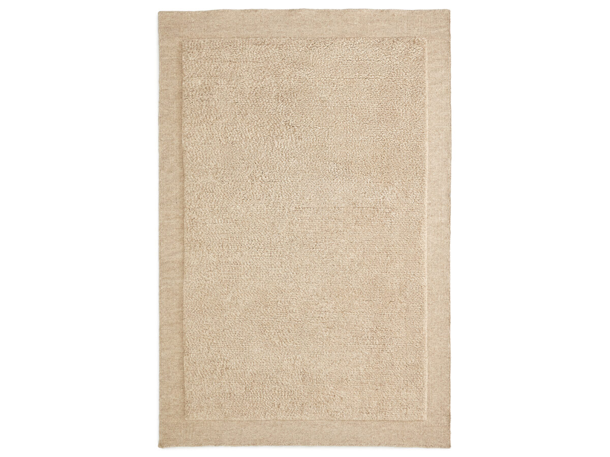 Kave Home Marely-vloerkleed beige van wol 160 x 230 cm