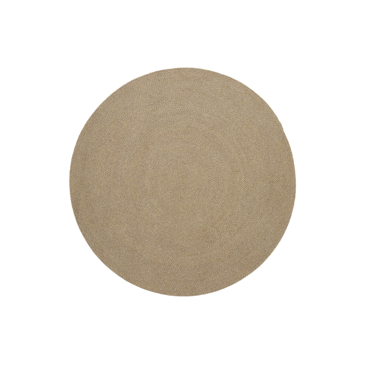 Kave Home Beige rond tapijt Despas van synthetische vezels Ø 200 cm - Afbeelding 6