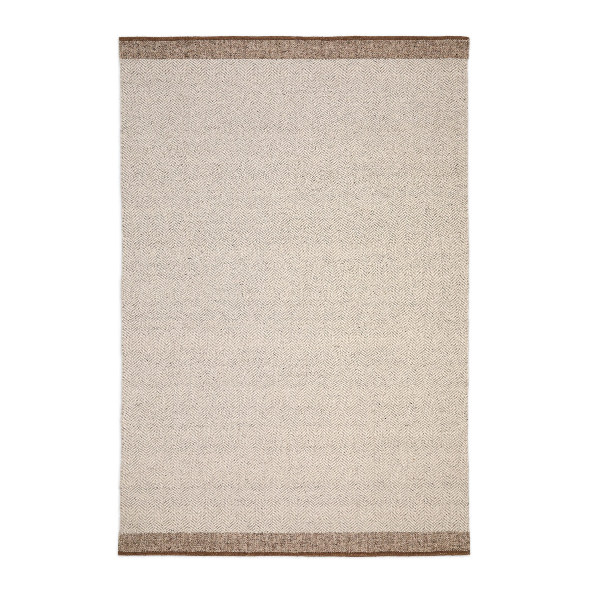 Kave Home Nifelia jacquard wollen vloerkleed beige 200 x 300 cm