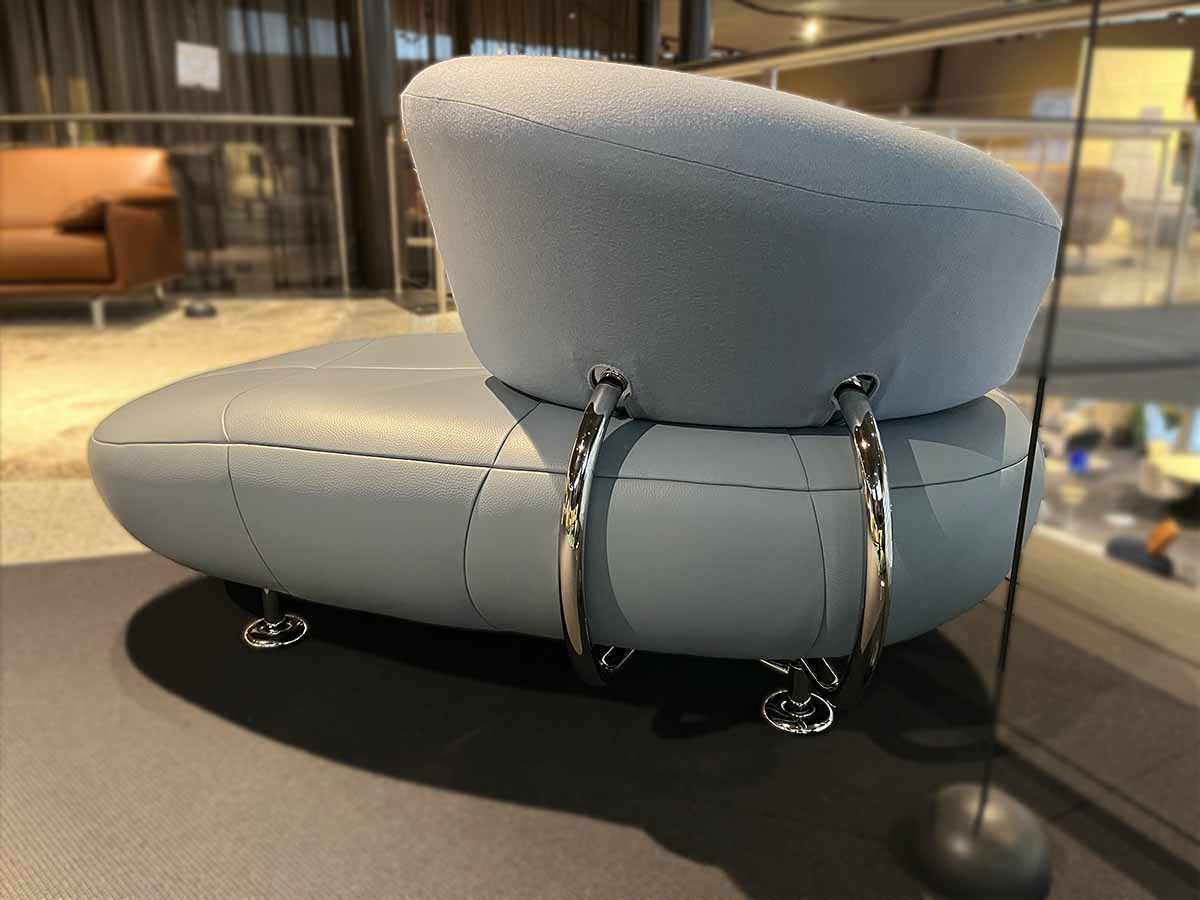 Leolux Kikko fauteuil blauw - showroommodel - Afbeelding 2