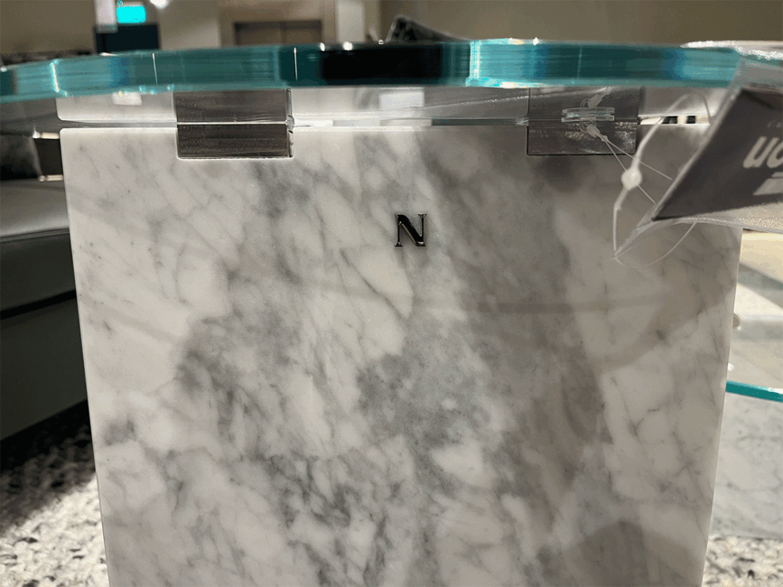 Natuzzi Italia Frost salontafel set – showroommodel