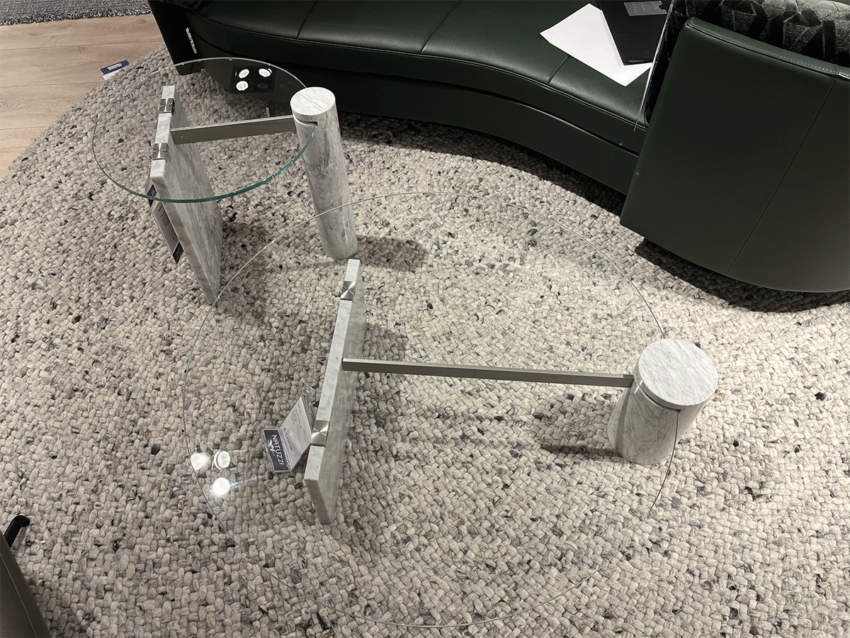 Natuzzi Italia Forst salontafel set - showroommodel - Afbeelding 5