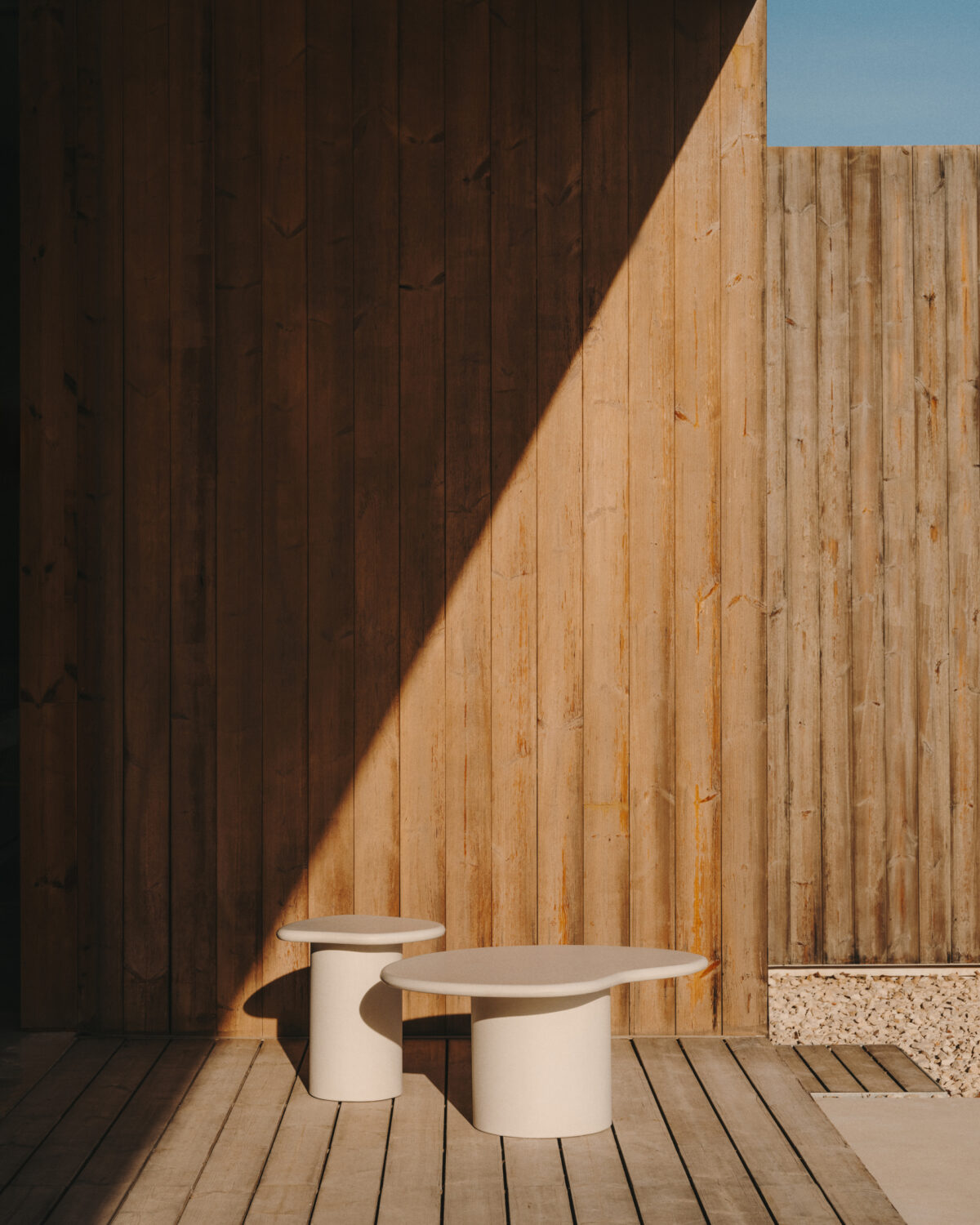 Kave Home Salontafel Macarella van wit cement 83 x 77 cm - Afbeelding 2