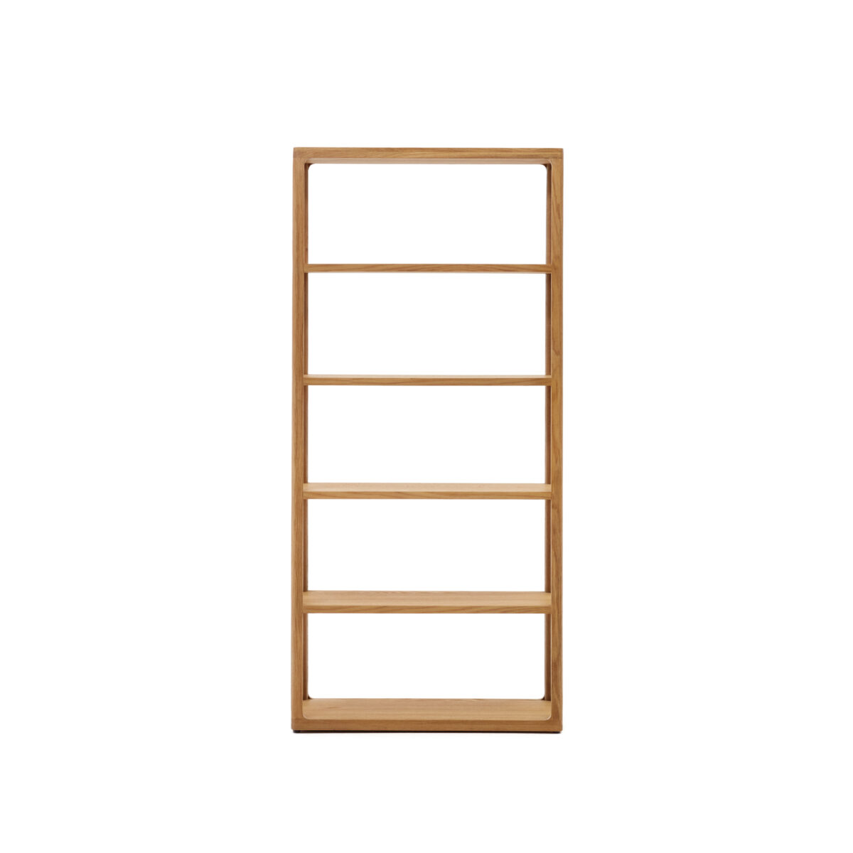 Kave Home Maymai rekken met massief eiken structuur, 90 x 193 cm - Afbeelding 8