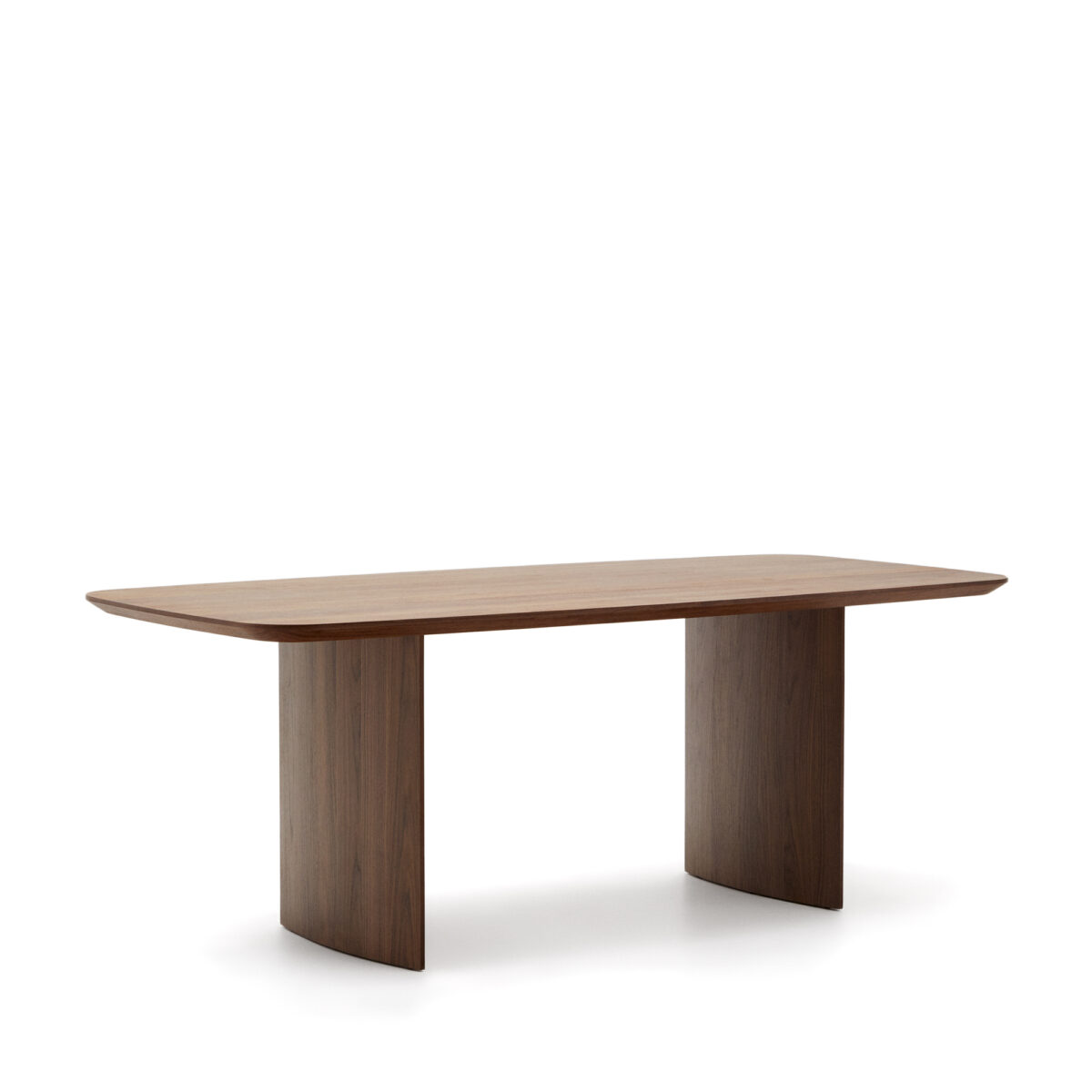 Kave Home Litto tafel van walnootfineer 200 x 100 cm - Afbeelding 13
