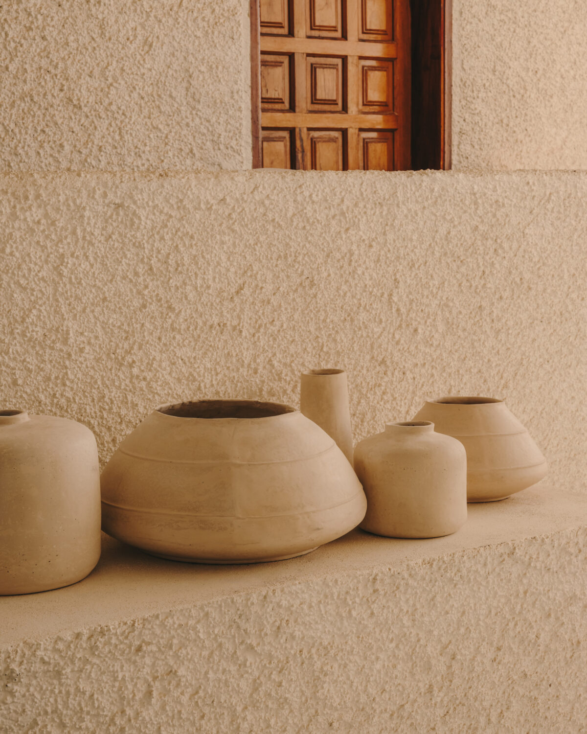 Kave Home Vaas Serina van wit papier-maché 36,5 cm - Afbeelding 9