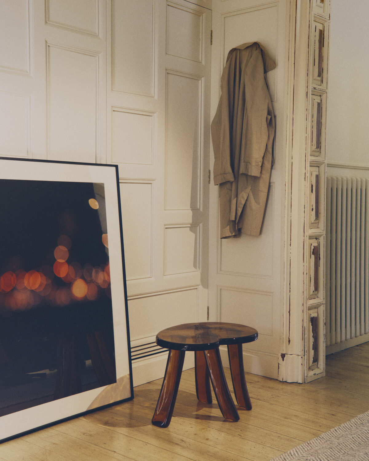 Kave Home Zavira kunstwerk met foto van lichten van Barcelona 80 x 100 cm - Afbeelding 11