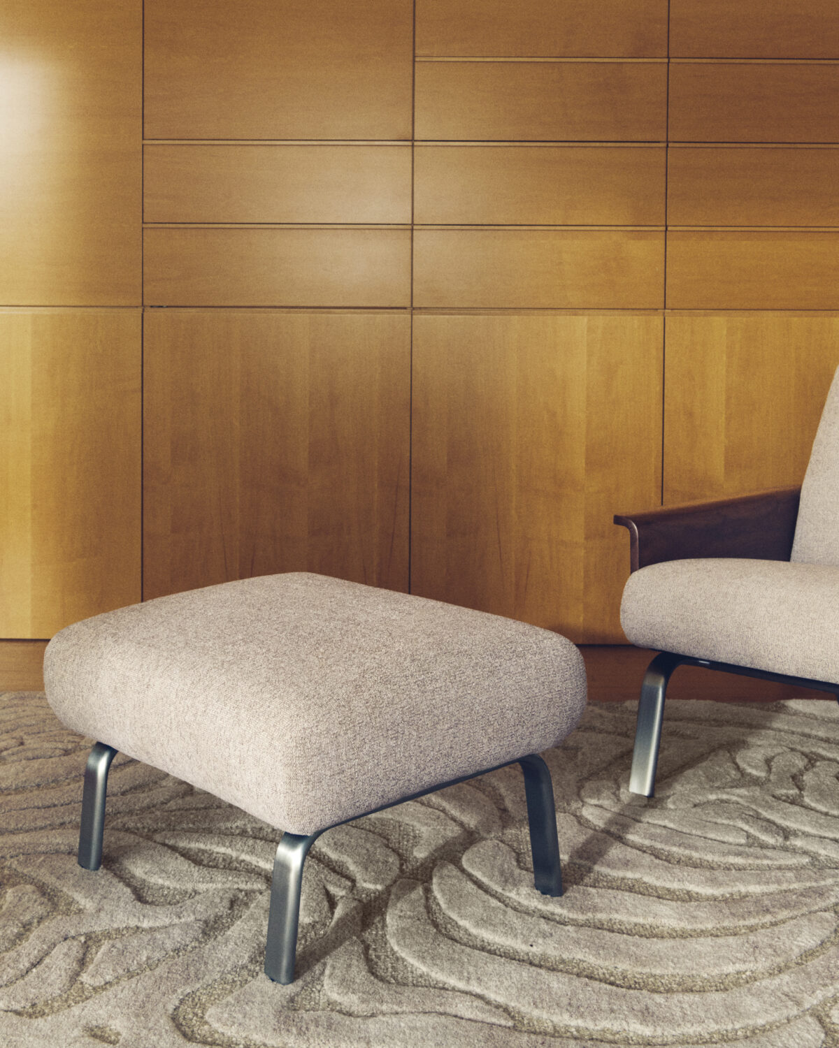 Kave Home Tribet wollenmix tapijt met zebrajacquard 200 x 300 cm - Afbeelding 7