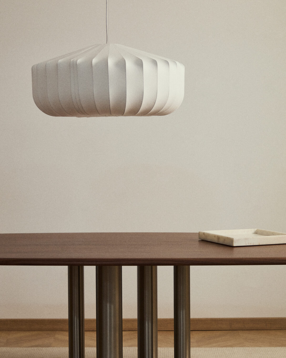 Kave Home Somar plafondlamp van synthetische vezels en stalen staven Ø76 cm - Afbeelding 14