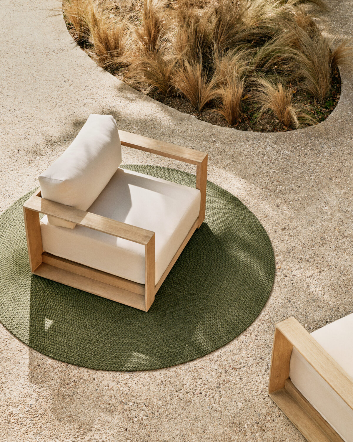 Kave Home Ambra fauteuil van massief acaciahout met klare afwerking FSC 100% - Afbeelding 2