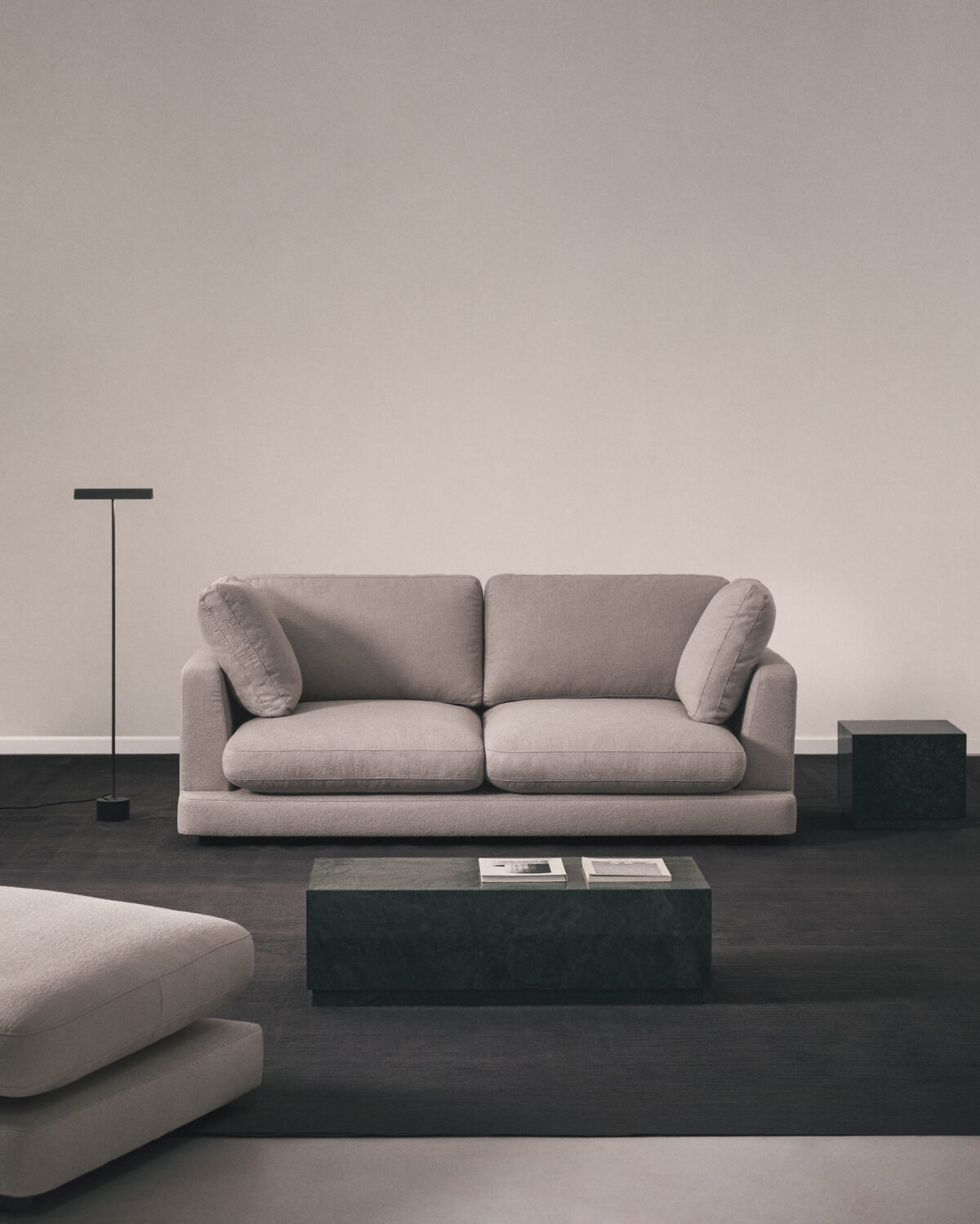 Kave Home Sorein salontafel van groen marmer 100 x 50 cm - Afbeelding 9