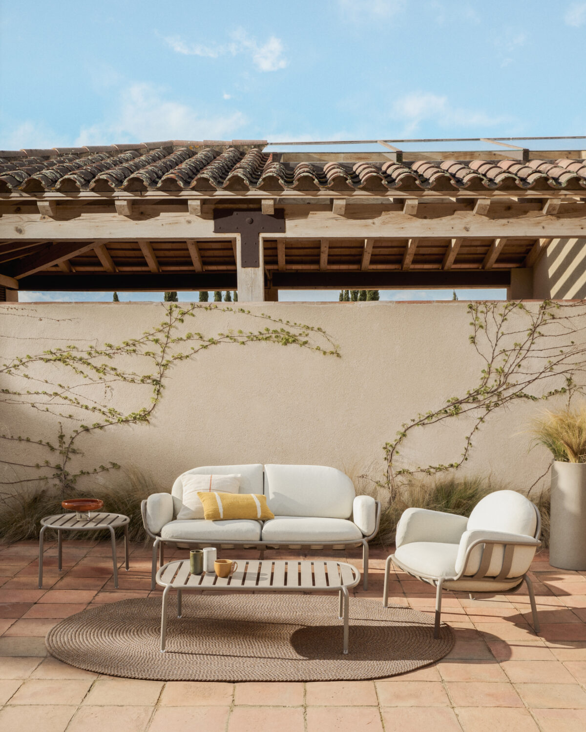 Kave Home Despas beige tapijt van synthetische vezels 200 x 300 cm - Afbeelding 2