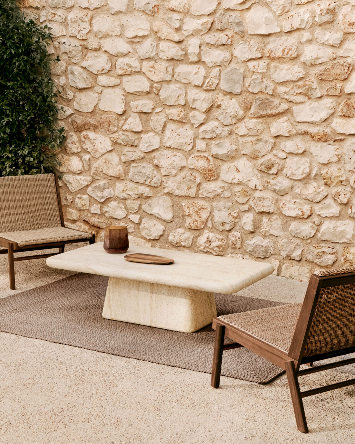 Kave Home Vloerkleed Despas van synthetische vezels beige 160 x 230 cm - Afbeelding 3