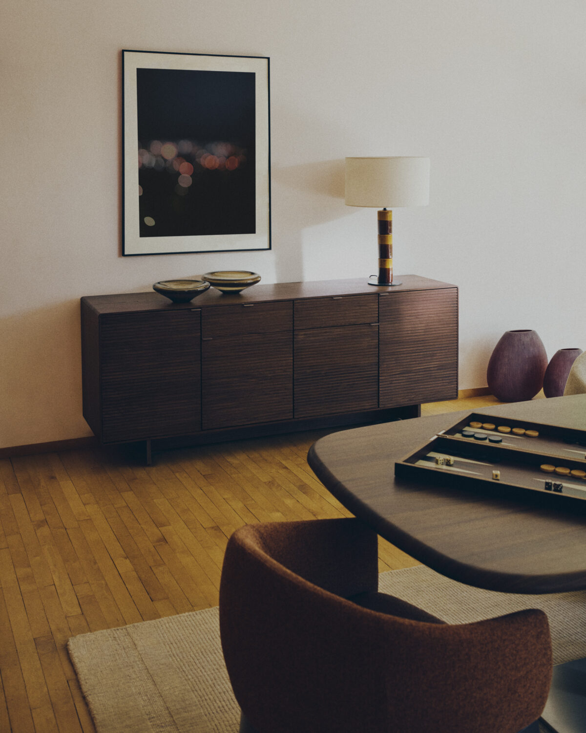 Kave Home Zavira kunstwerk met foto van lichten van Barcelona 80 x 100 cm - Afbeelding 13