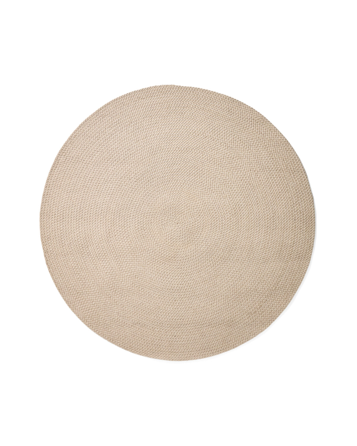 Kave Home Despas ecru tapijt van synthetische vezels Ø150 cm
