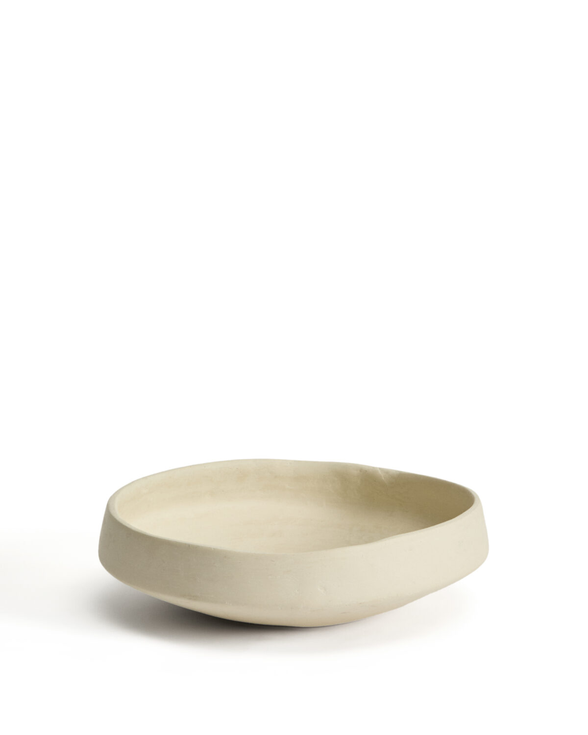 Kave Home Middenschaal Mireni van papier-maché beige Ø 29 cm - Afbeelding 6