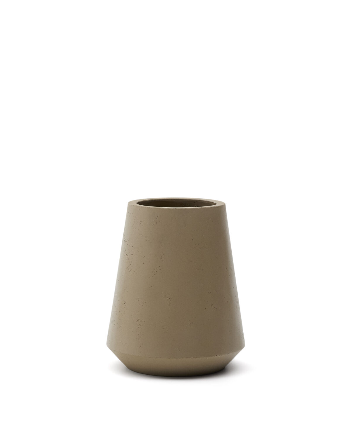 Kave Home Calun beige bloempot van cement Ø 50 cm - Afbeelding 5