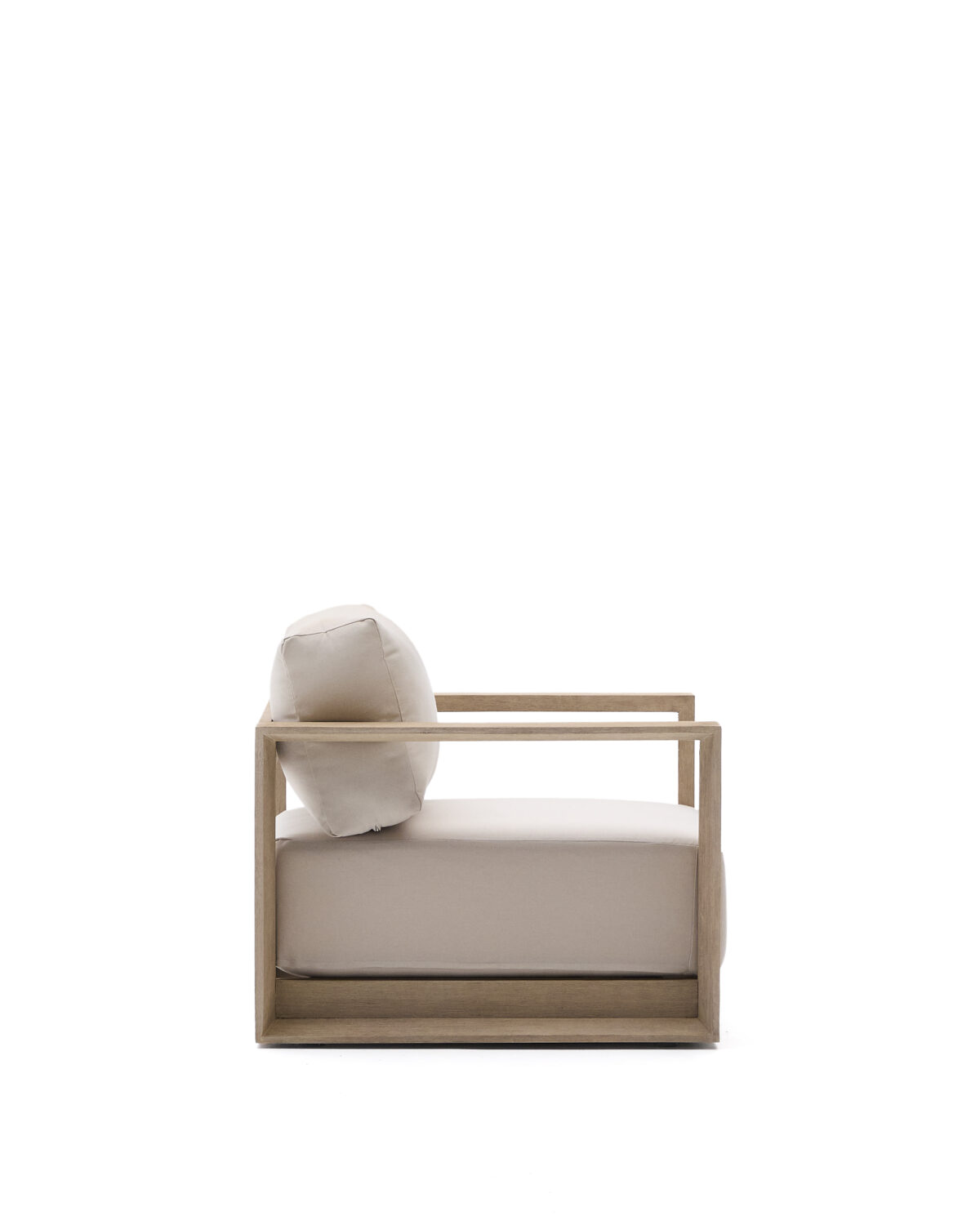 Kave Home Ambra fauteuil van massief acaciahout met klare afwerking FSC 100% - Afbeelding 6