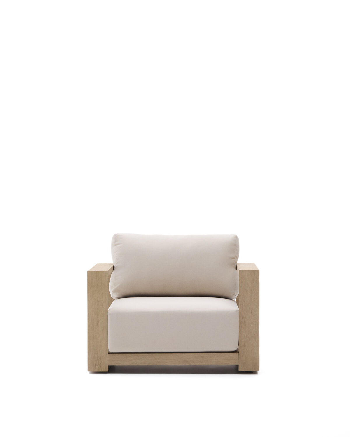 Kave Home Ambra fauteuil van massief acaciahout met klare afwerking FSC 100% - Afbeelding 7