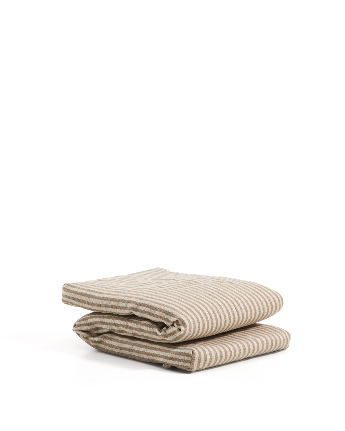 Kave Home Dirome beige gestreept ligbedkussen 100% PET 50 x 175 cm - Afbeelding 3