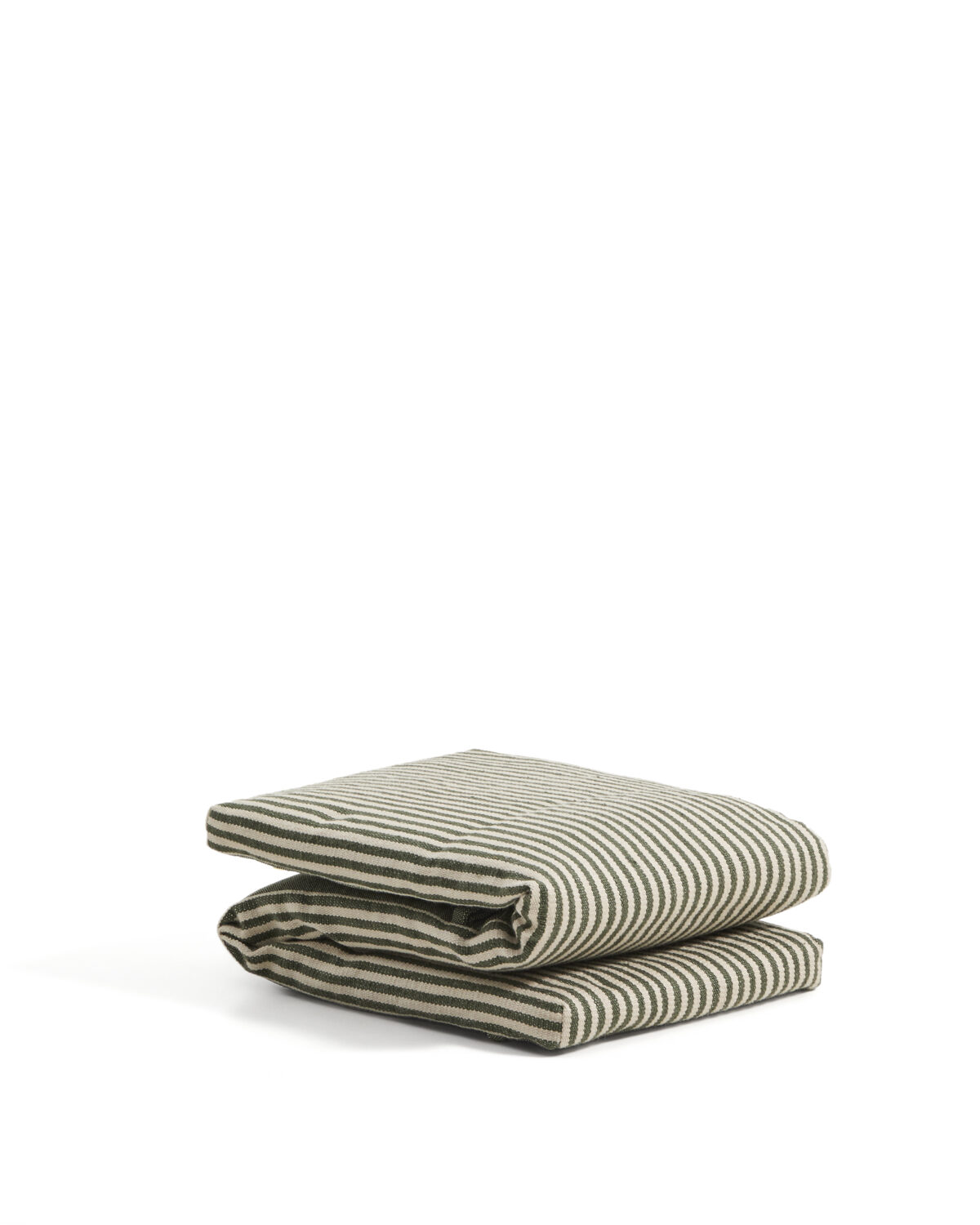 Kave Home Dirome groen gestreept ligbedkussen 100% PET 50 x 175 cm - Afbeelding 3