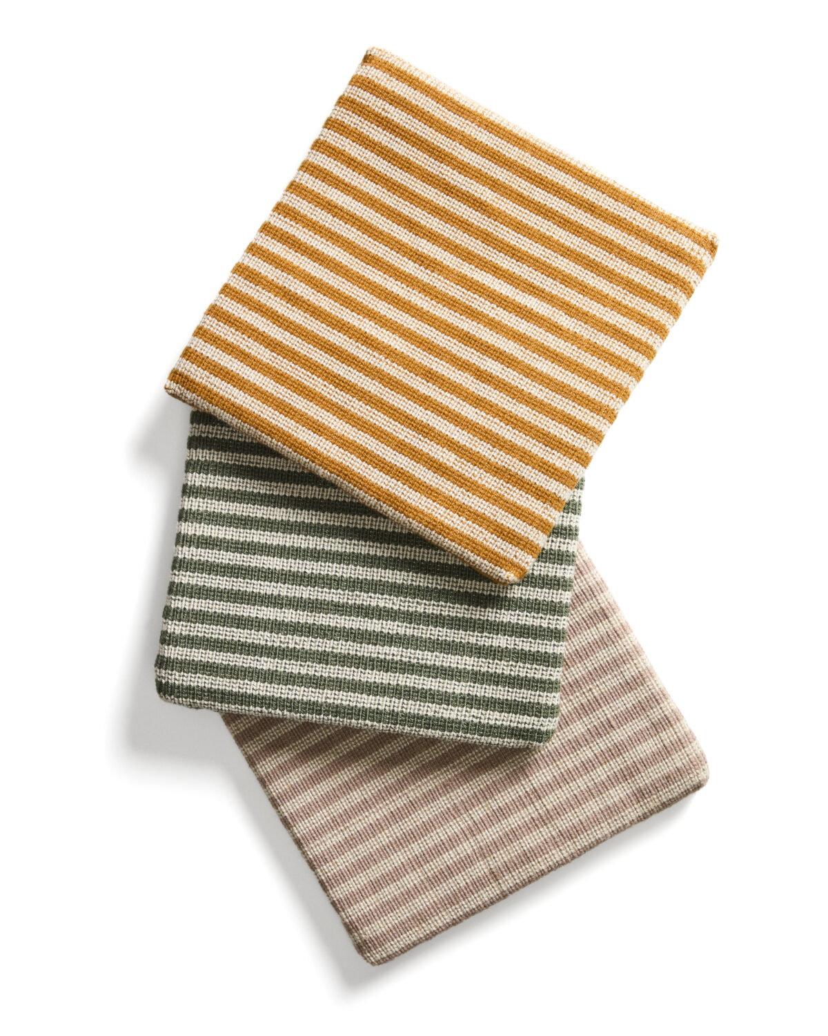 Kave Home Dirome oranje gestreepte stoelkussen 100% PET 40 x 40 cm - Afbeelding 5