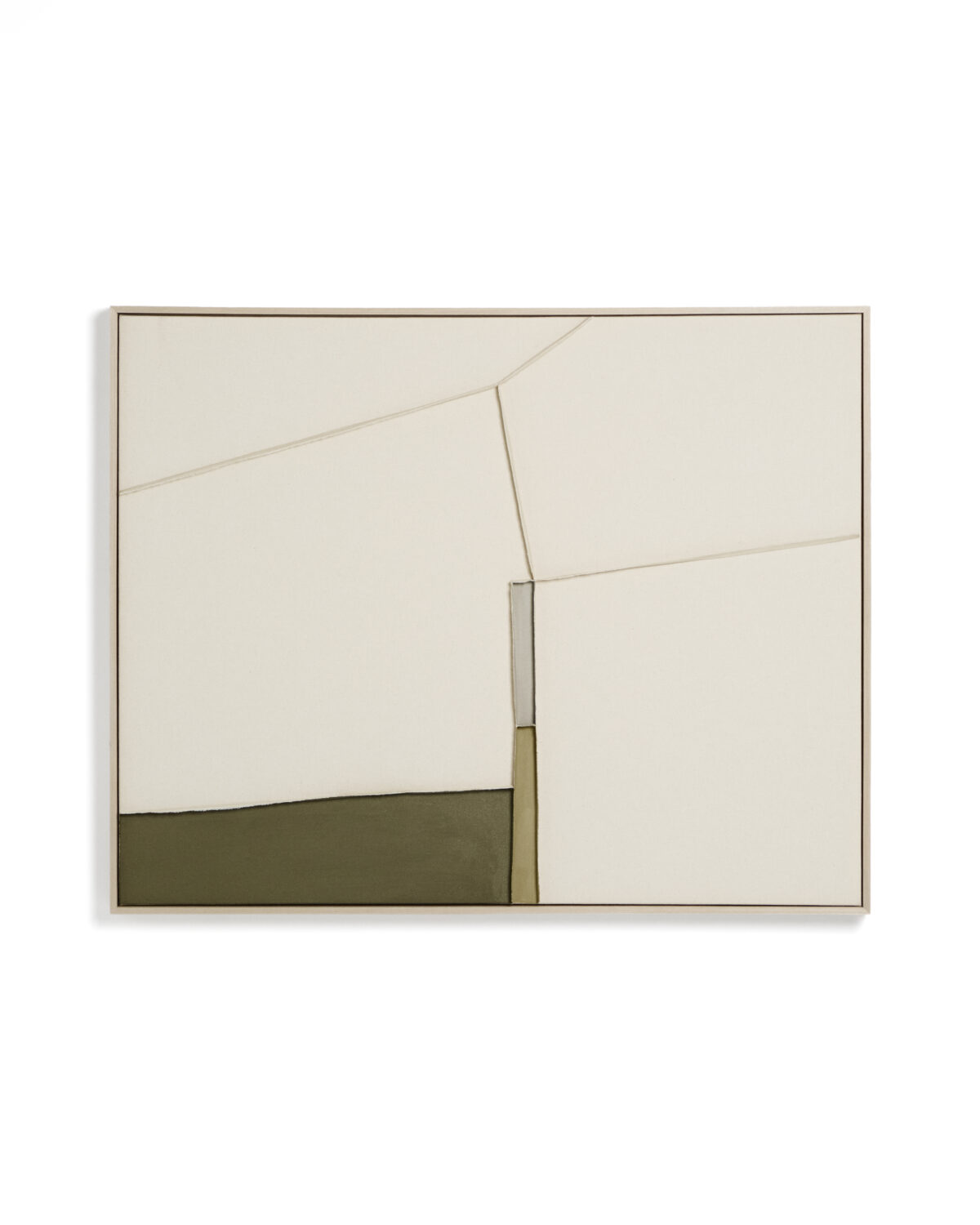 Kave Home Deravia abstract schilderij 80 x 100 cm - Afbeelding 5