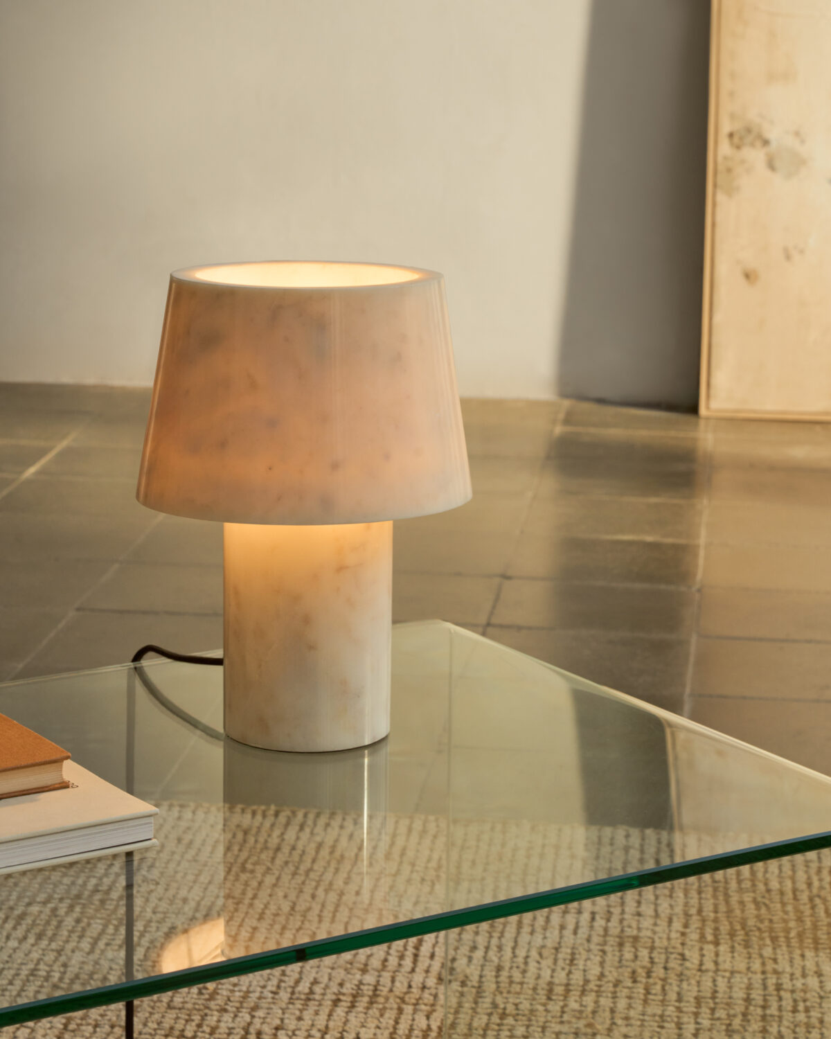 Kave Home Tafellamp Alaro van wit marmer - Afbeelding 21