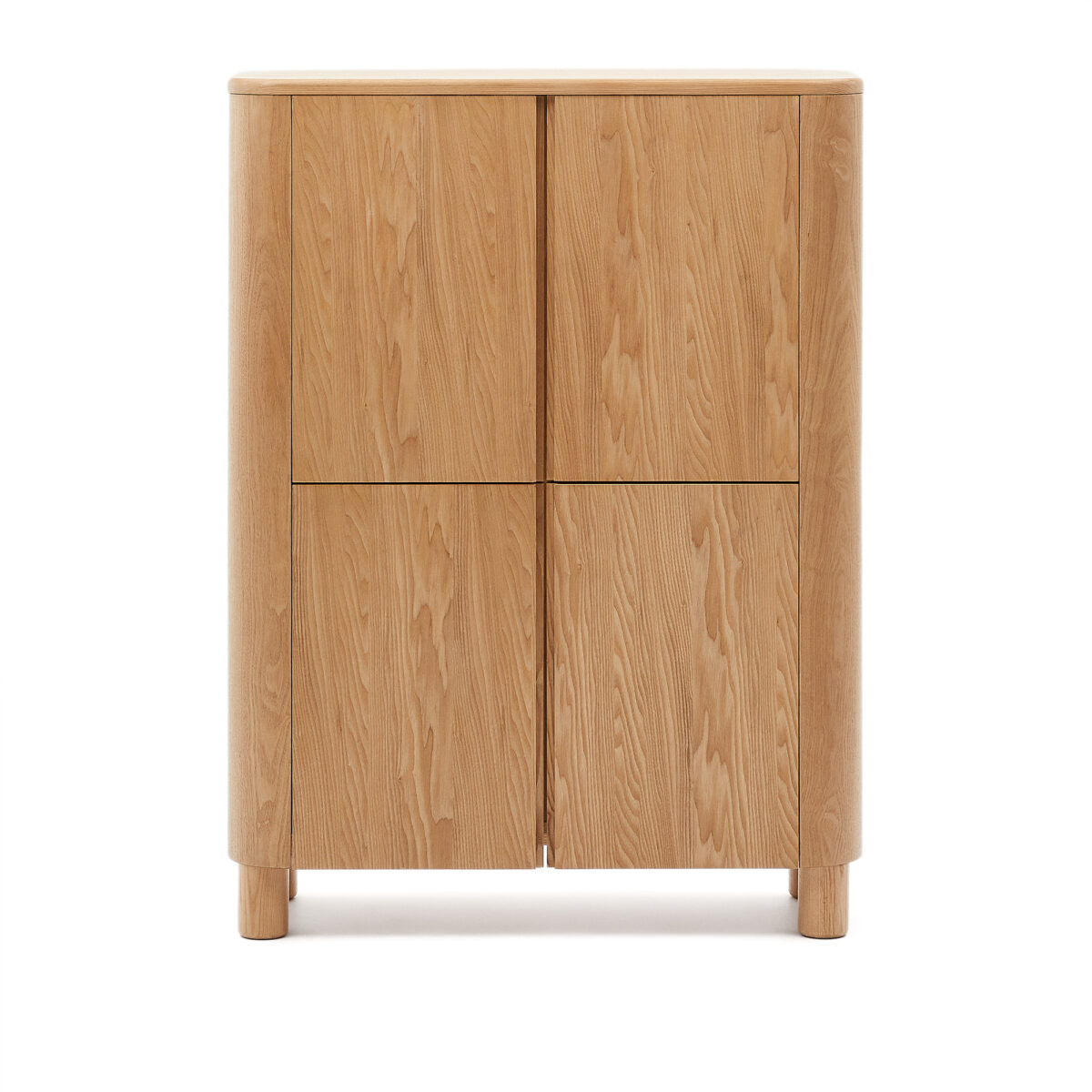 Kave Home Hoog dressoir Salaya van FSC Mix Credit essenmultiplex 100 x 134 cm