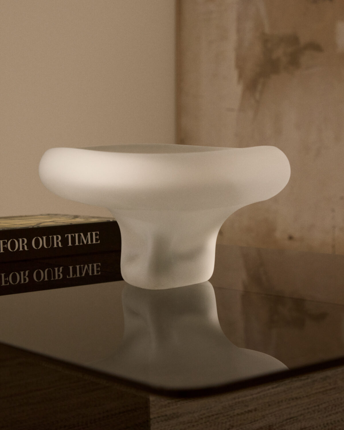 Kave Home Ondaro tafelstuk van gepolijst glas 15 cm - Afbeelding 2