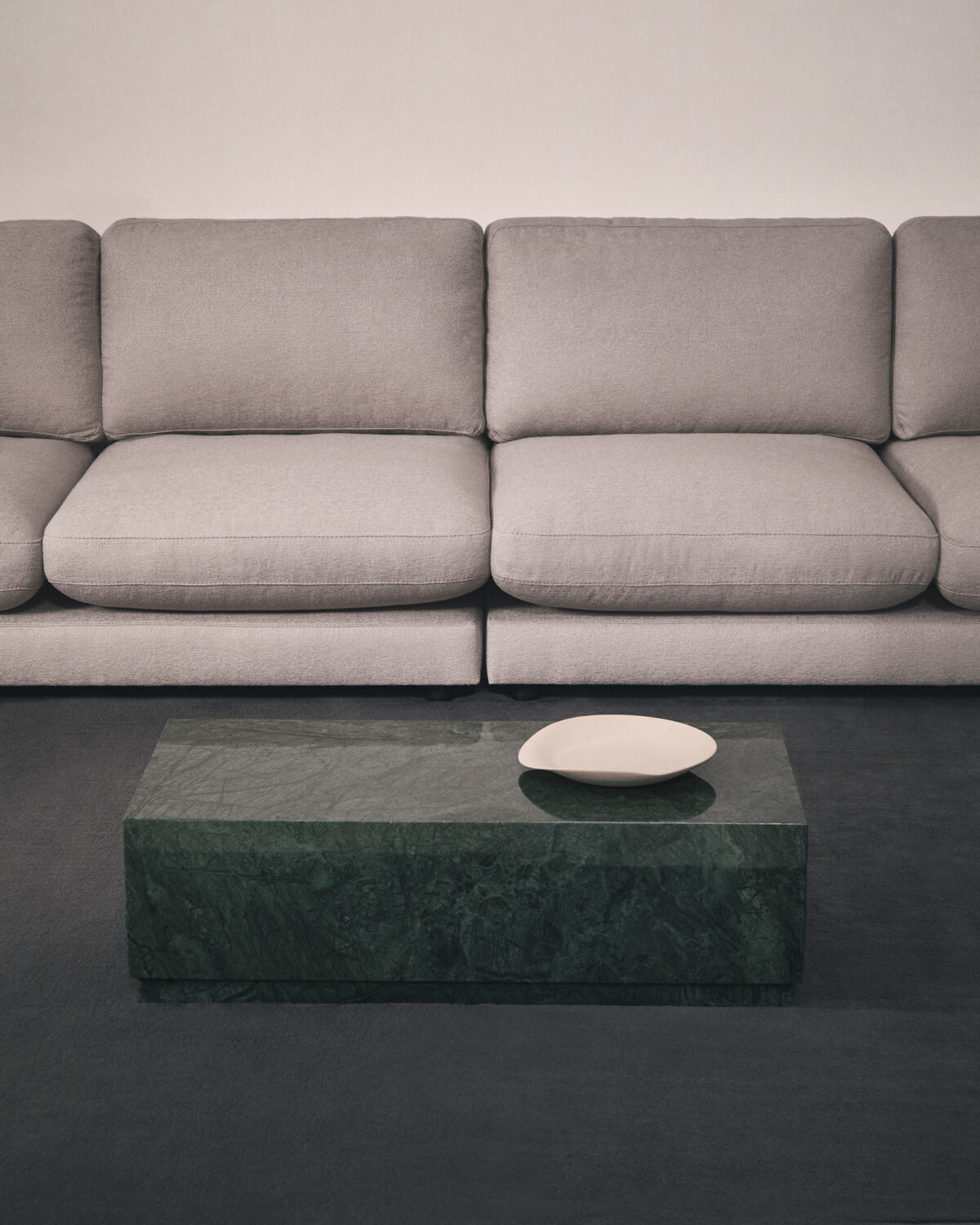 Kave Home Sorein salontafel van groen marmer 100 x 50 cm - Afbeelding 2