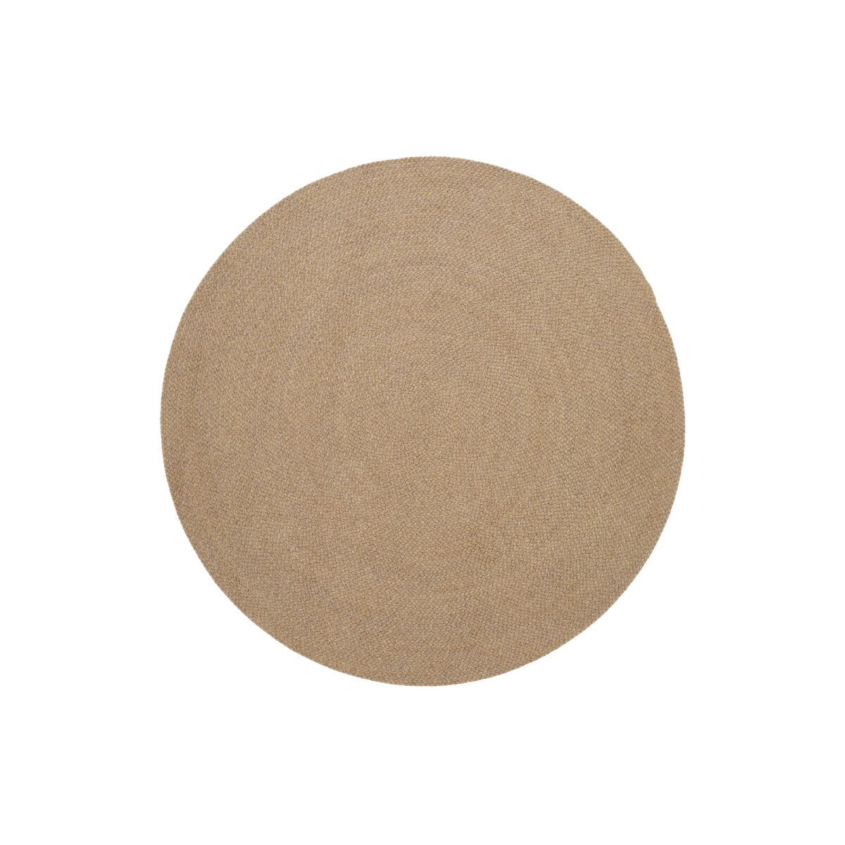 Kave Home Beige rond tapijt Despas van synthetische vezels Ø 200 cm