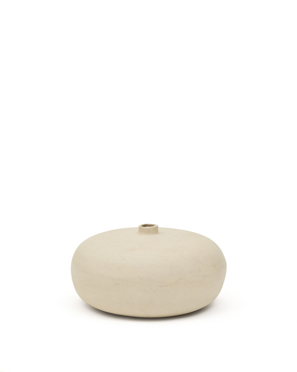 Kave Home Nivala vaas van papier-maché 15,5 cm