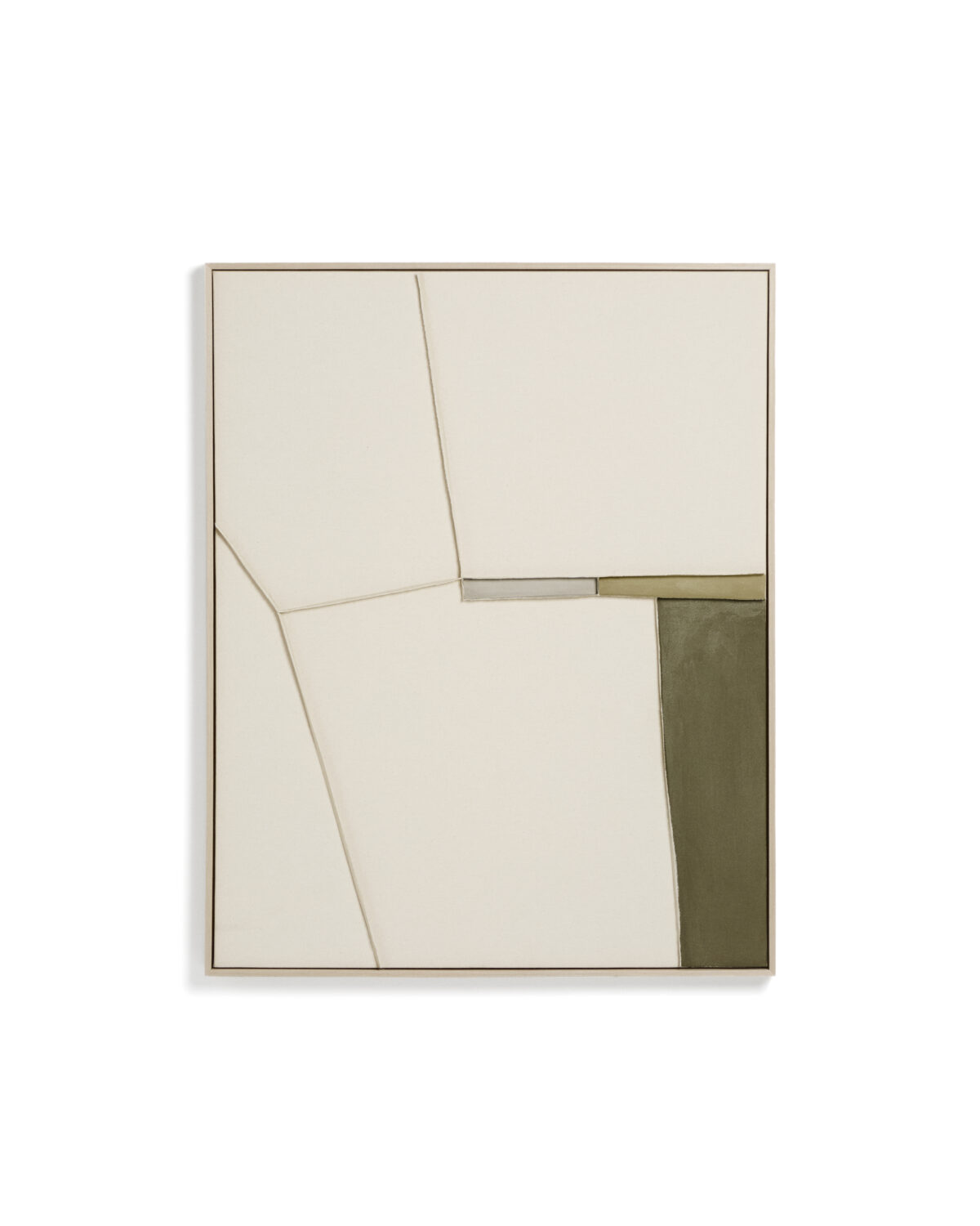 Kave Home Deravia abstract schilderij 80 x 100 cm - Afbeelding 4