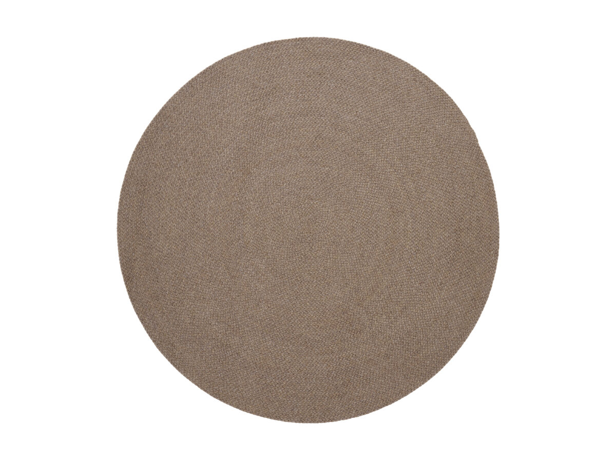 Kave Home Vloerkleed Despas van synthetische vezels beige Ø150 cm