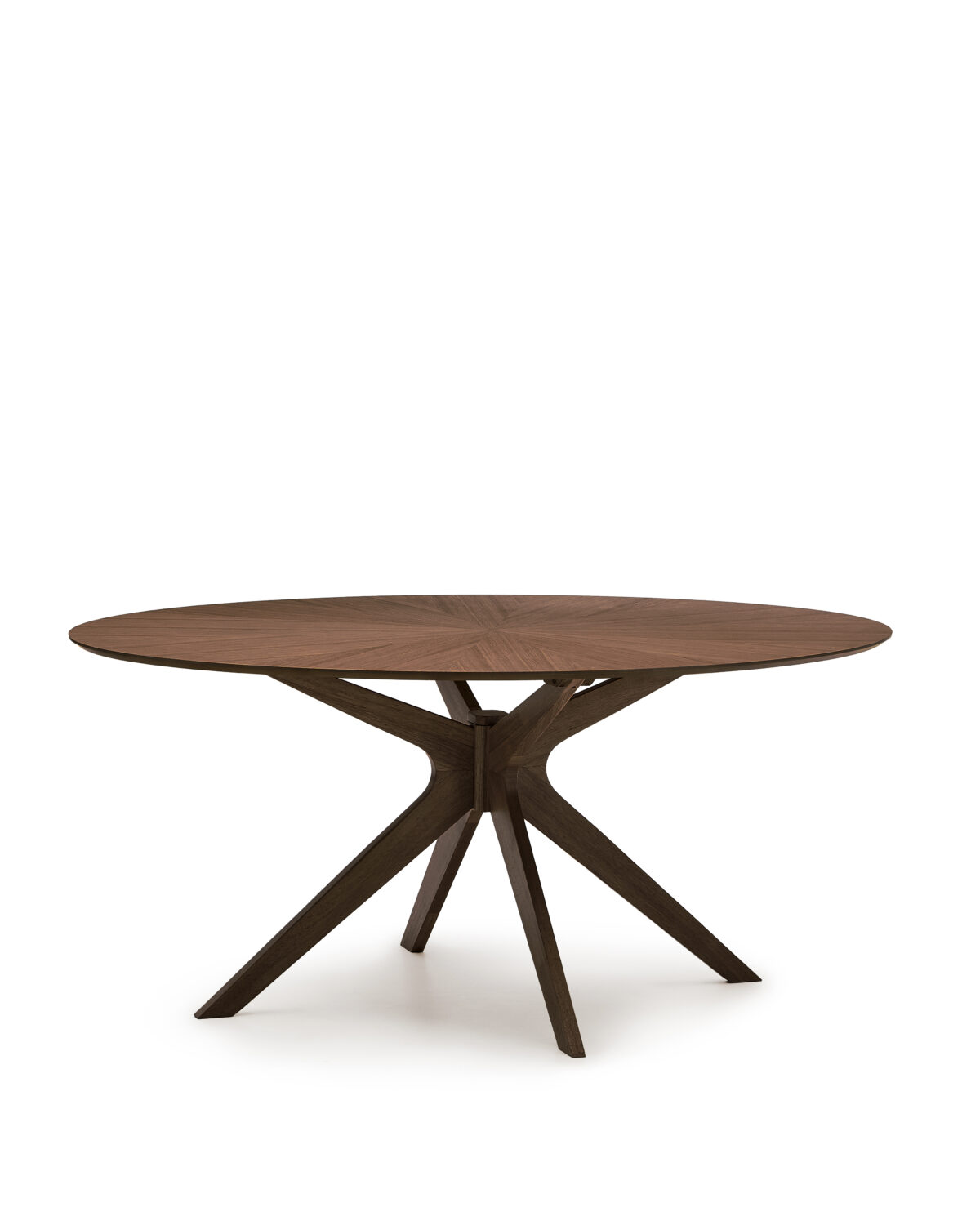 Kave Home Tafel Naanim van walnootfineer 180 x 110 cm - Afbeelding 6