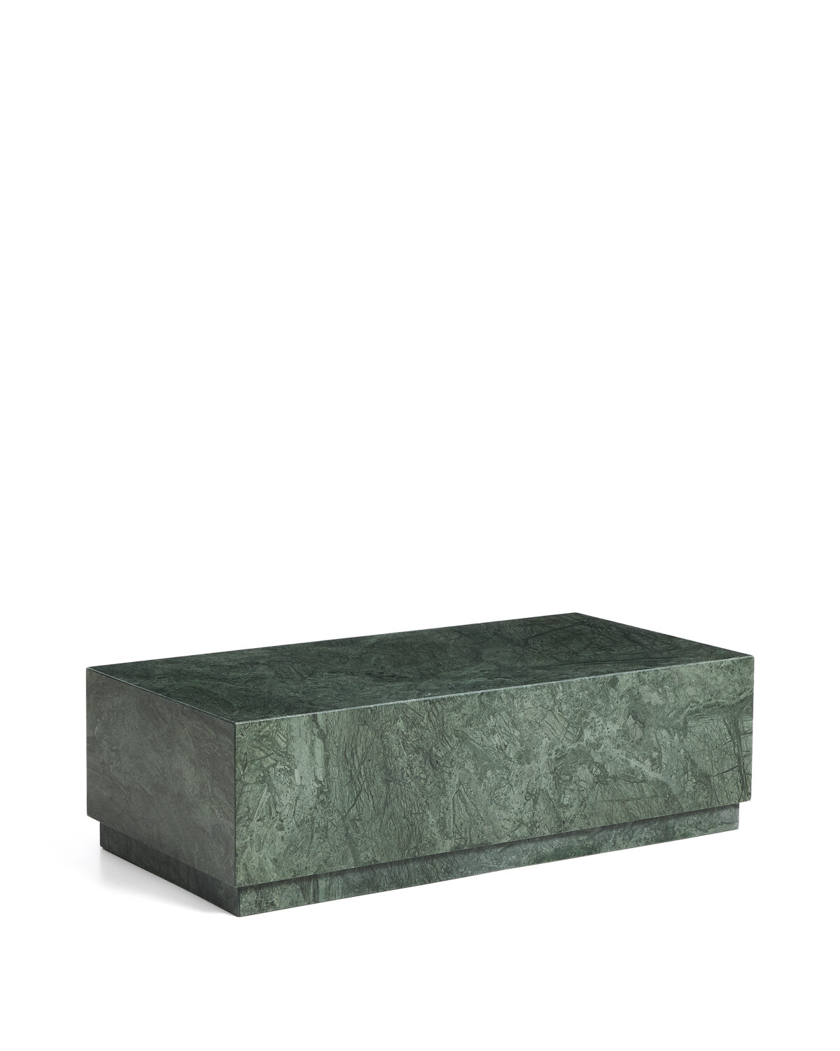 Kave Home Sorein salontafel van groen marmer 100 x 50 cm - Afbeelding 5