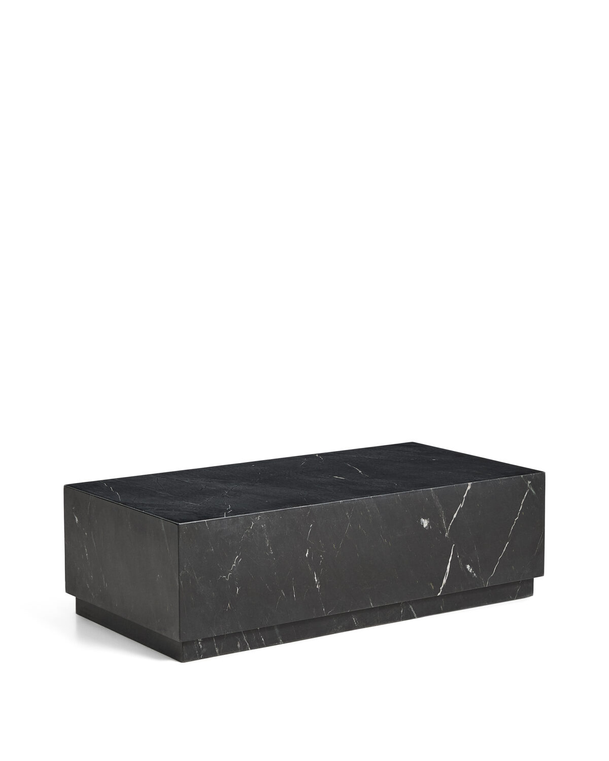Kave Home Sorein salontafel van zwart marmer 100 x 50 cm - Afbeelding 5