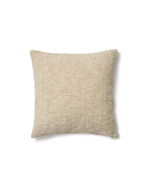 Kave Home Mevia kussenhoes van linnenmix in beige 50 x 50 cm