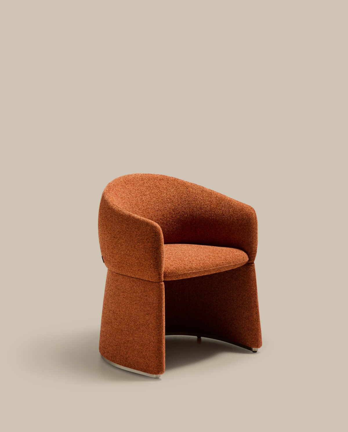 Kave Home Bosca stoel in terracotta chenille - Afbeelding 16