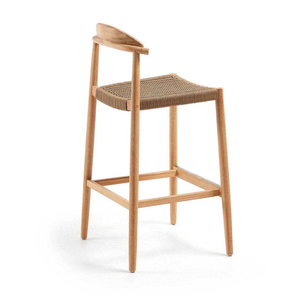 Kave Home Nina massief acaciahouten kruk hoogte 76 cm FSC 100% - Afbeelding 5