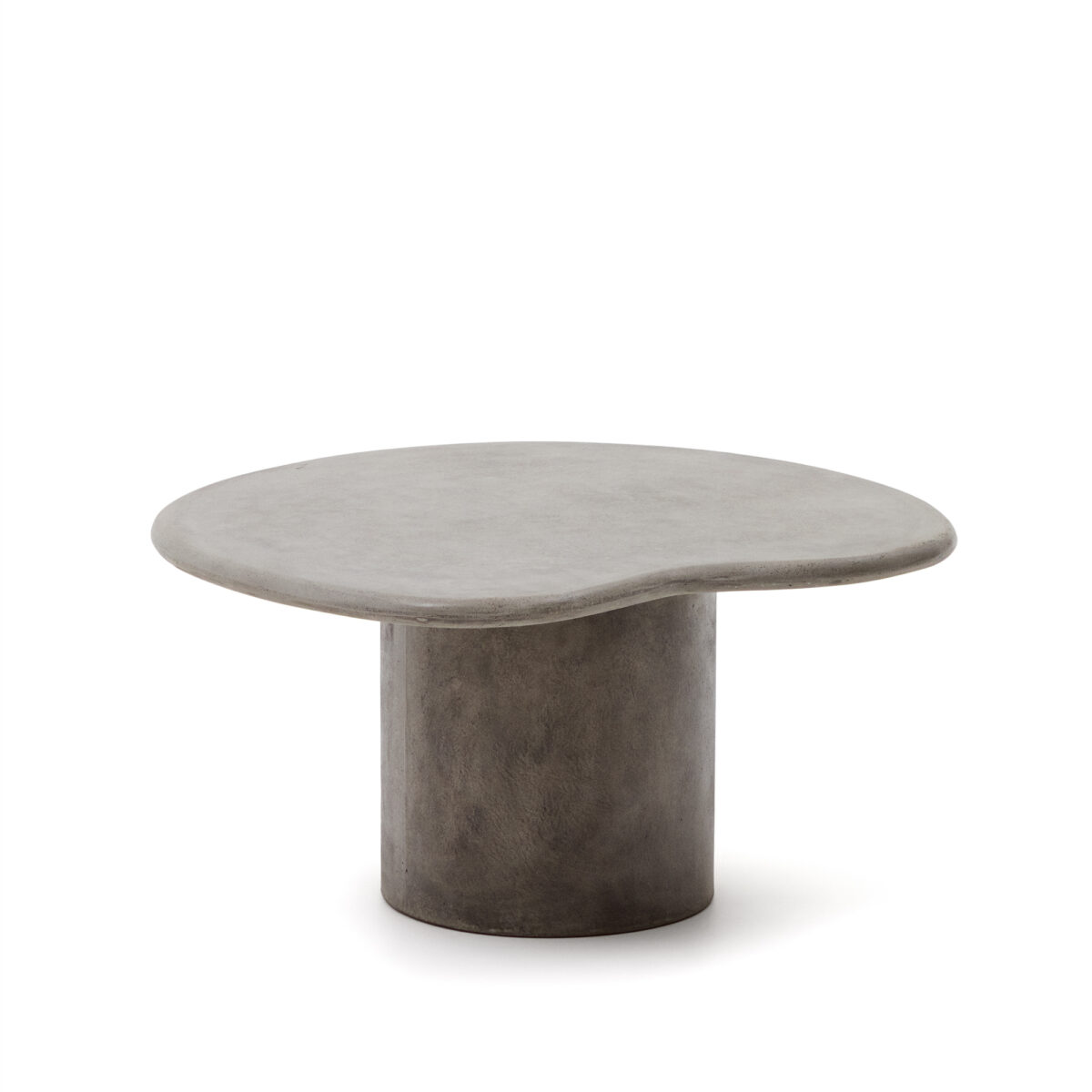 Kave Home Salontafel Macarella van cement 83 x 77 cm
