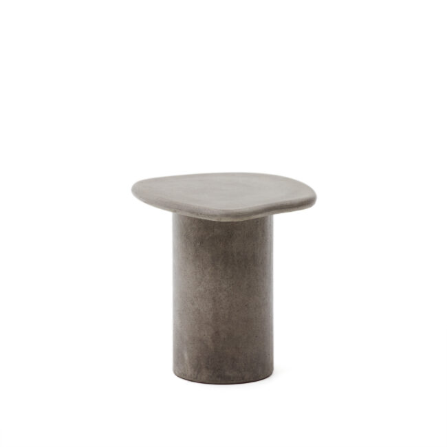Kave Home Bijzettafel Macarella van cement 48 x 47 cm