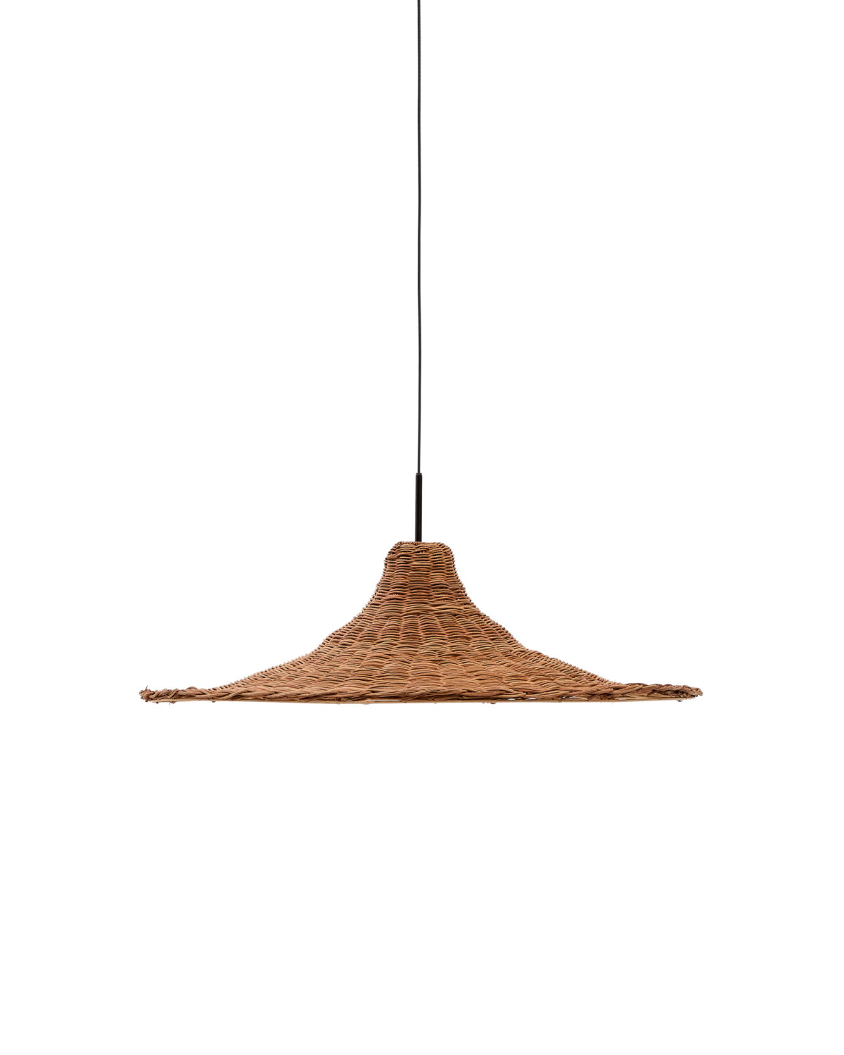 Kave Home Kap voor Bladia plafondlamp van rotan met afwerking in naturel kleur Ø70 cm - Afbeelding 63