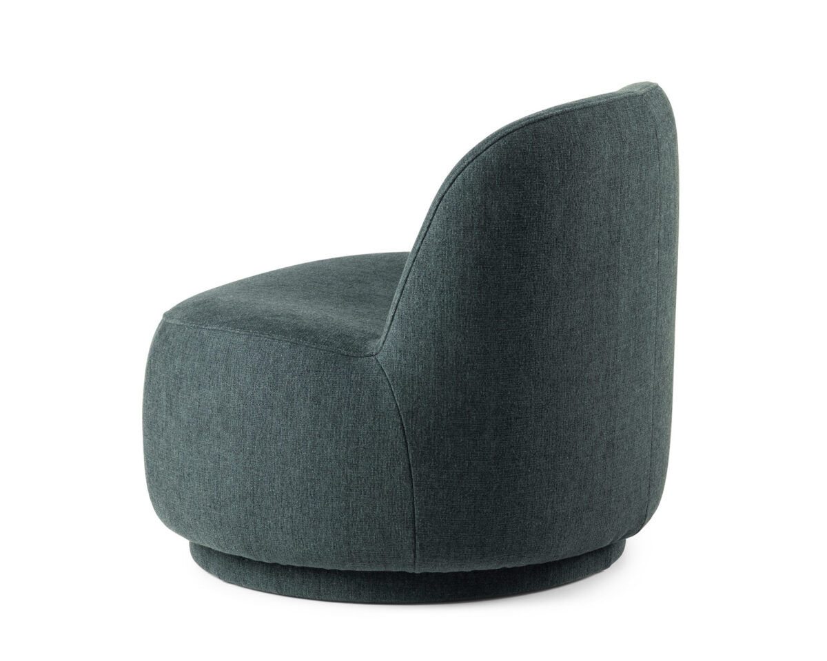 Pode Tinko fauteuil in groene stof
