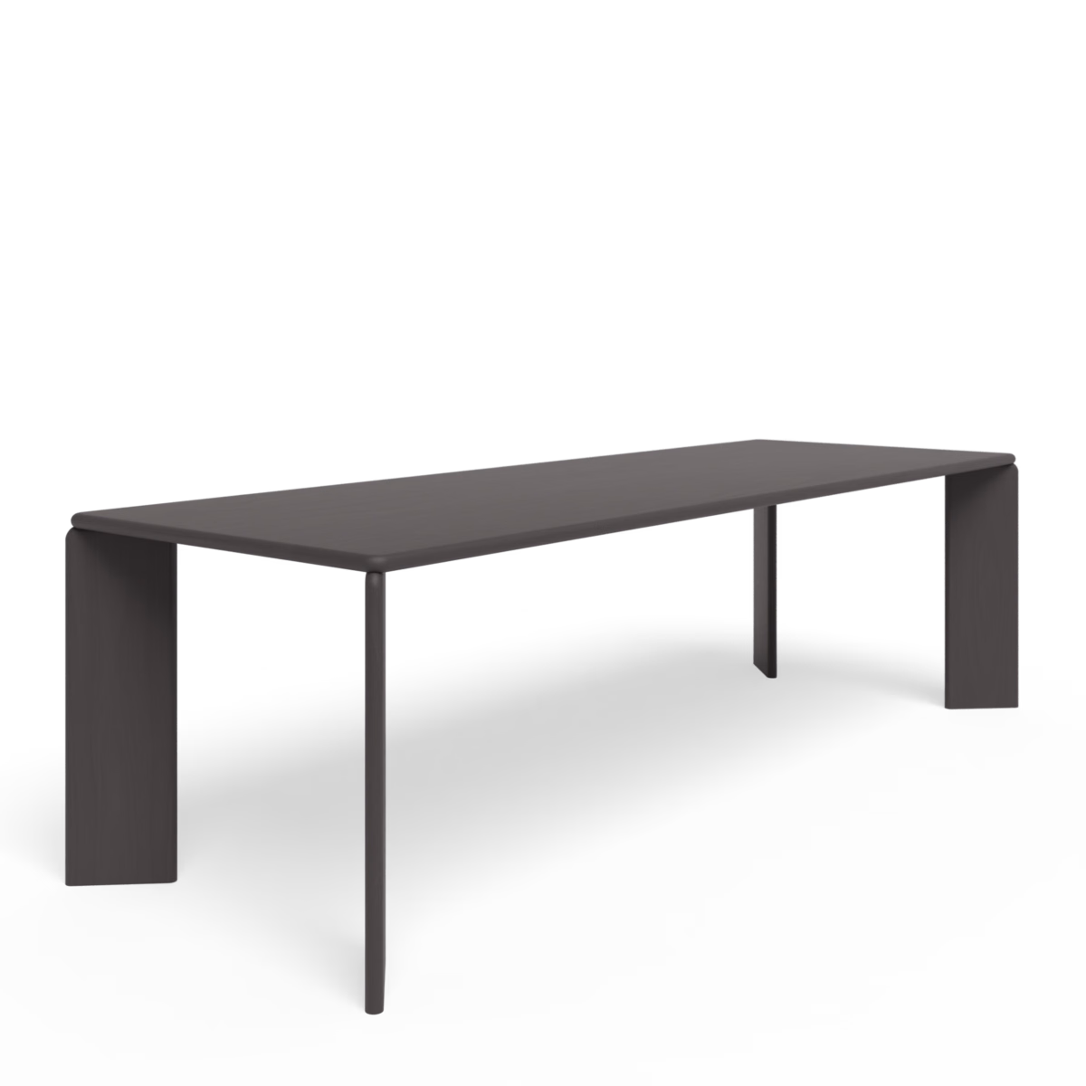 Studio HENK Soft eettafel rechthoekig eiken zwarte beits - Afbeelding 2
