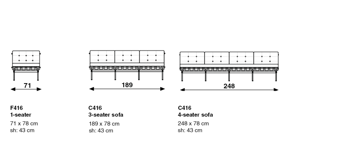 Artifort C416 bank - Afbeelding 9