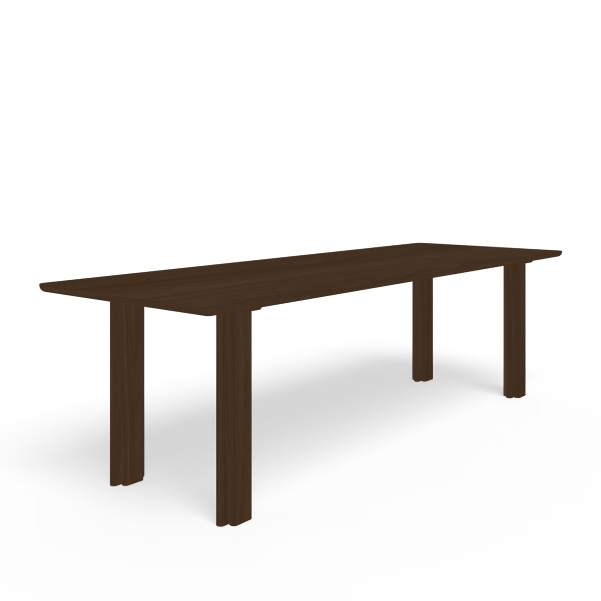 Studio HENK Paste eettafel rechthoekig eiken gerookte beits - Afbeelding 2