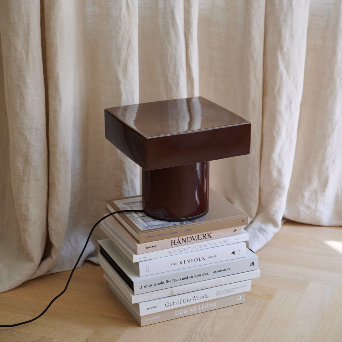 Studio HENK Display tafellamp Chocoladebruin - Afbeelding 2