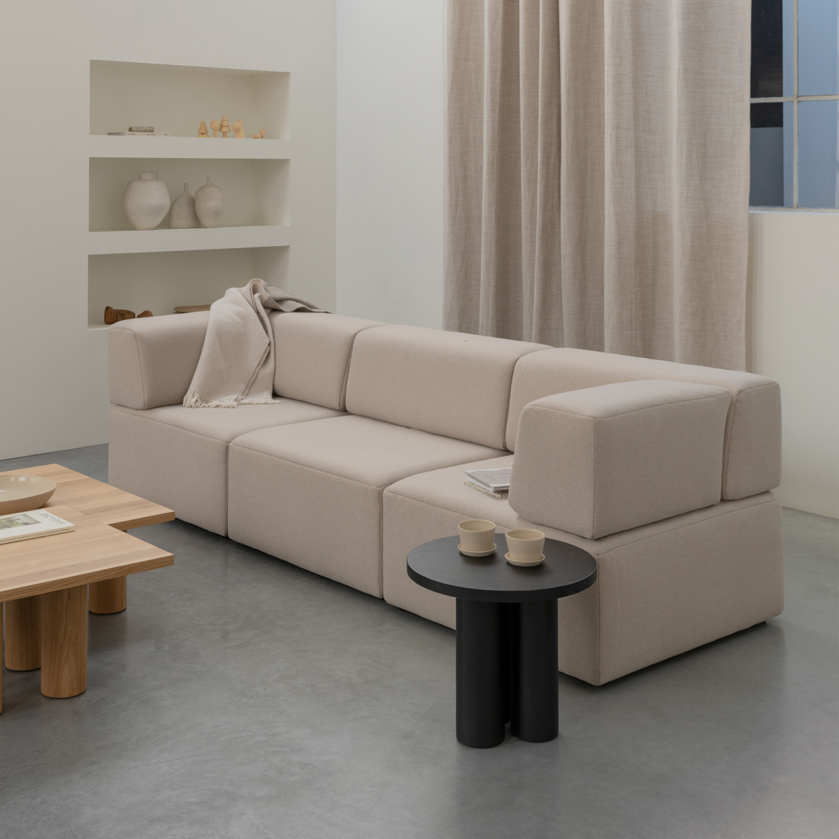 Studio HENK Brick sofa Hoekbank - Afbeelding 12